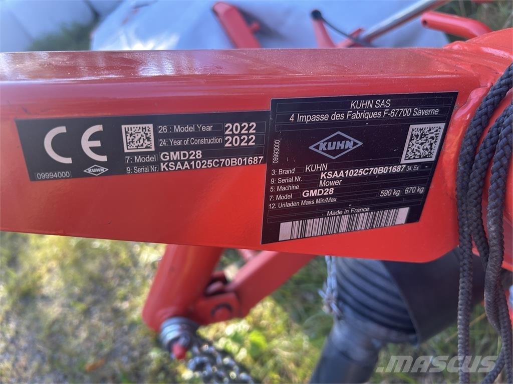 Kuhn GMD 28 Косилки