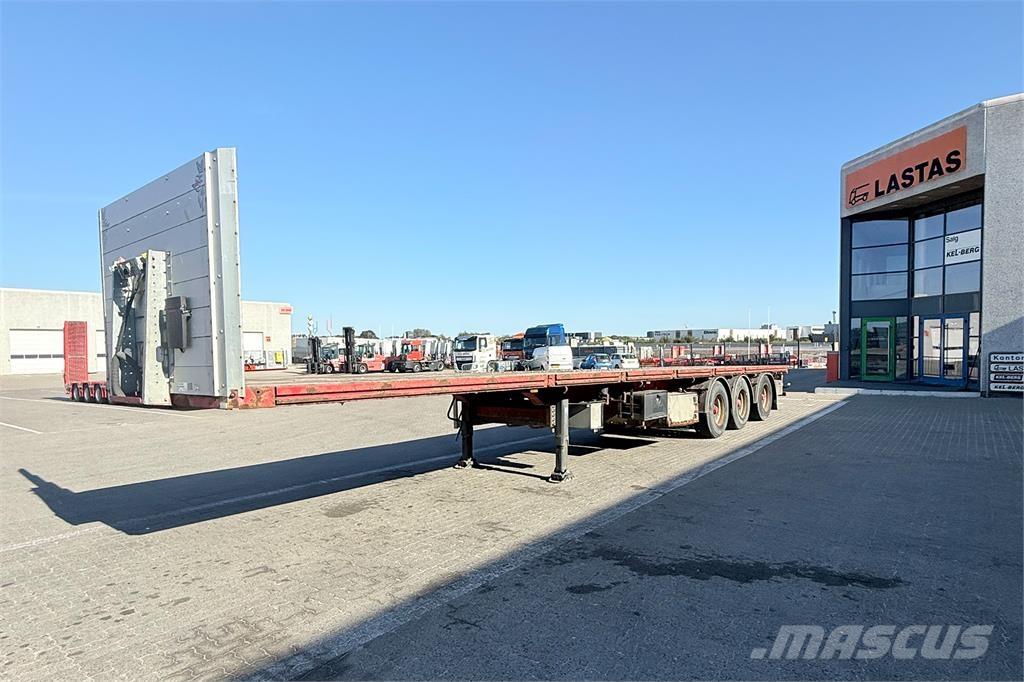 HRD 13.6 m Напівпричепи-платформи/бічне розвантаження