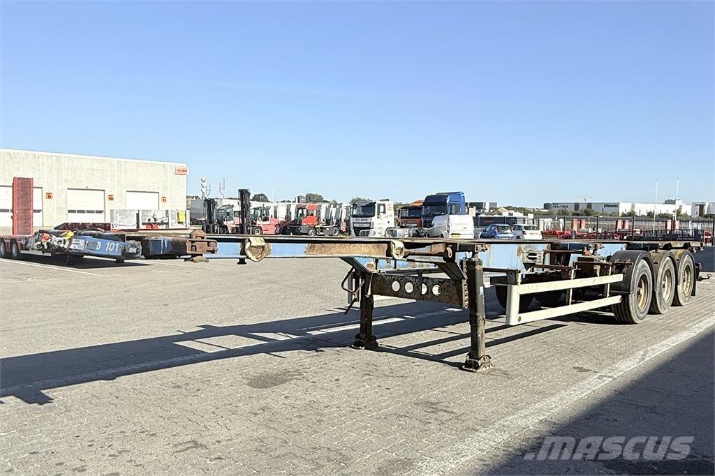Leci Containerchassis Напівпричепи для перевезення контейнерів