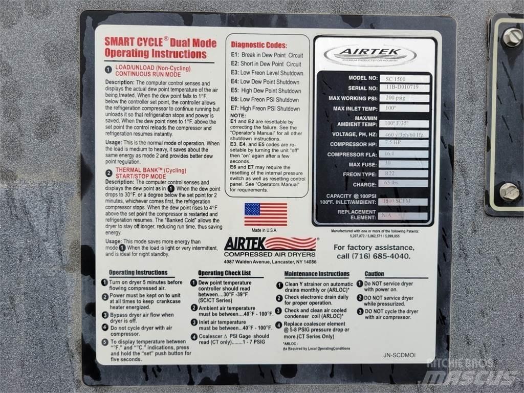  AIRTEK SC 1500 Осушувачі повітря