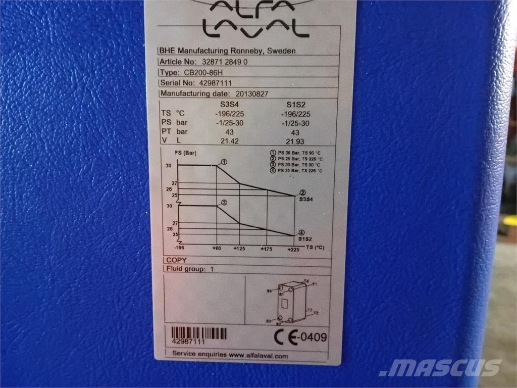 Alfa Laval CB200-86H Будтехніка - Інші