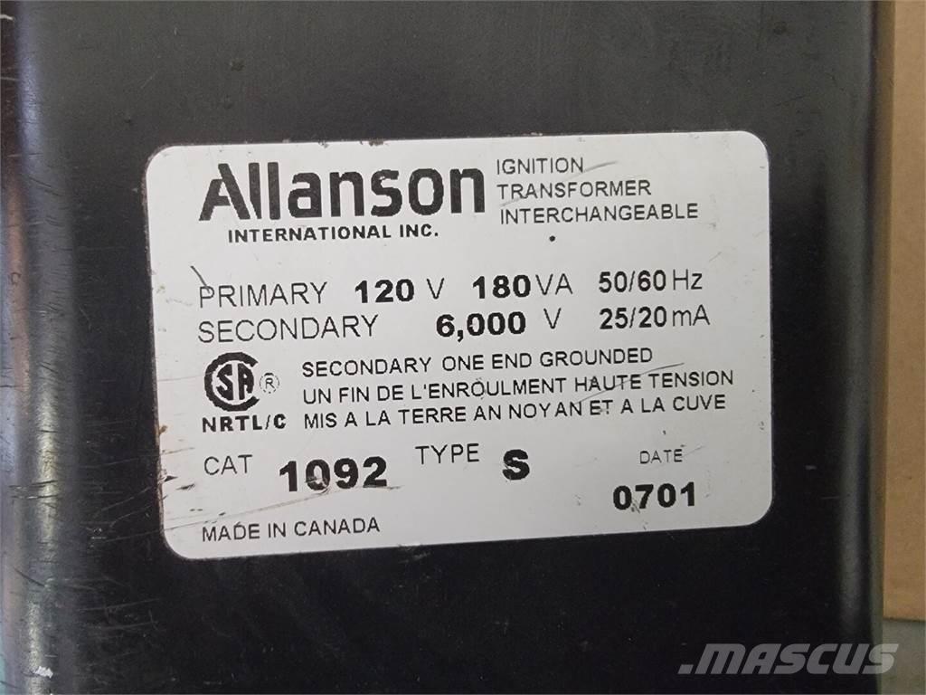 ALLANSON 1092-S Будтехніка - Інші