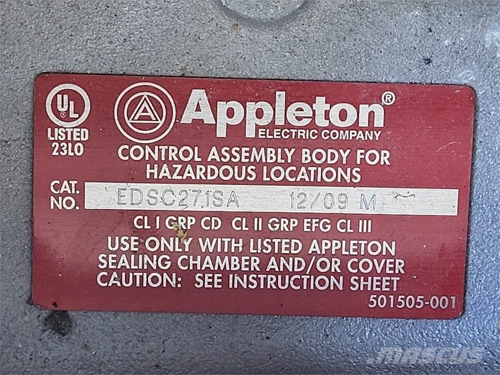  APPLETON EDSC271SA Будтехніка - Інші