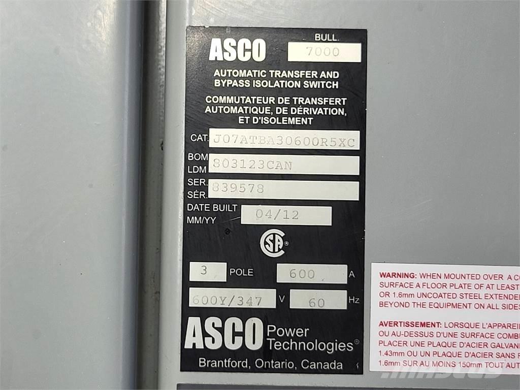 Asco J07ATBA30600R5XC Будтехніка - Інші