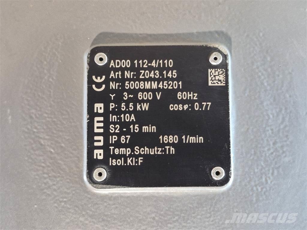  AUMA AD00 112-4/110 Будтехніка - Інші