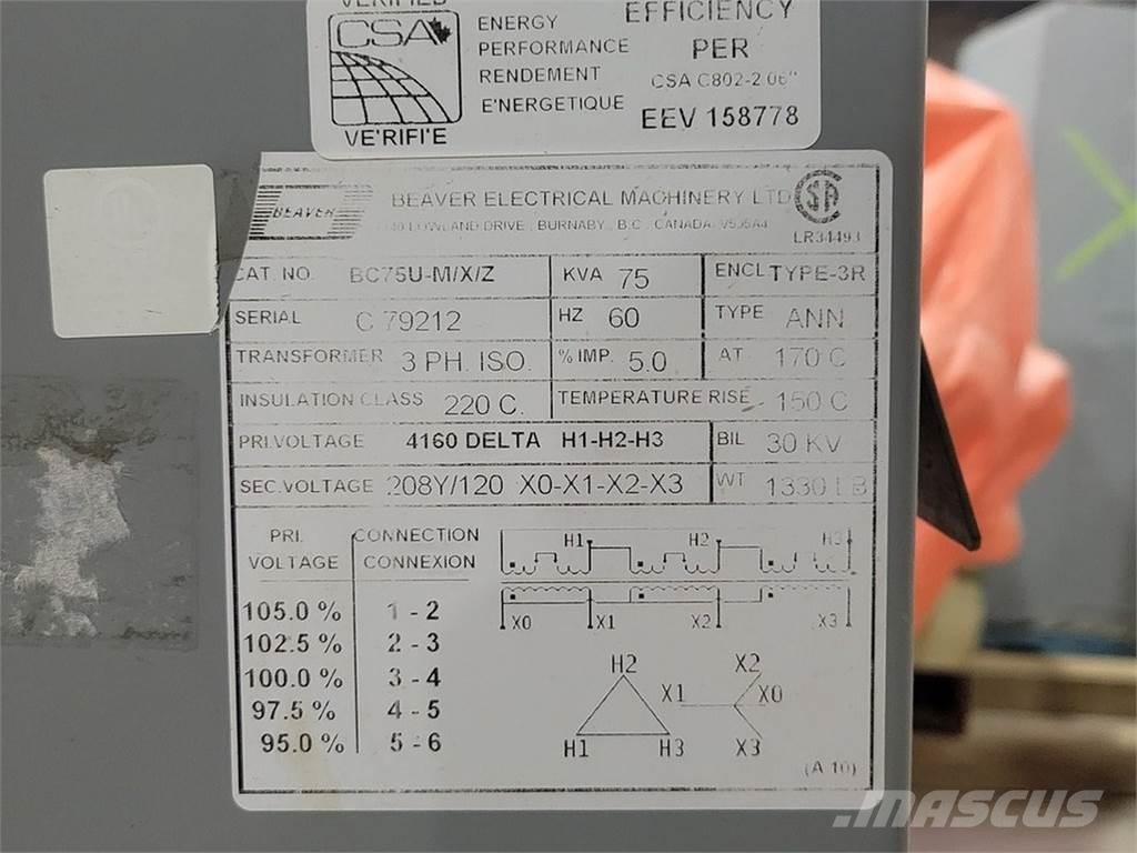  BEAVER BC75U-M/X/Z Будтехніка - Інші