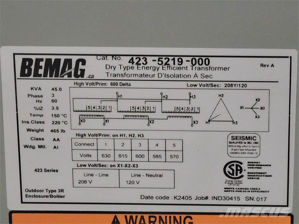  BEMAG 423-5219-000 Будтехніка - Інші