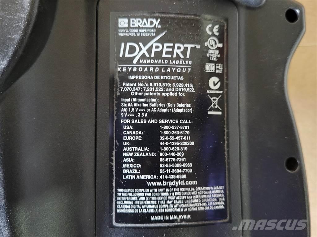 Brady IDXPERT Будтехніка - Інші