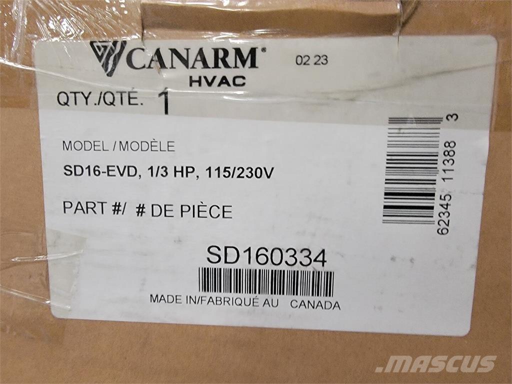  CANARM SD16-EVD Інше обладнання