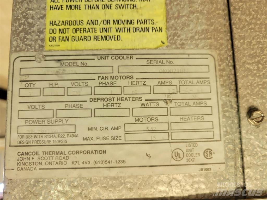  CANCOIL ALVA60002A Обладнання для прогріву і розморожування