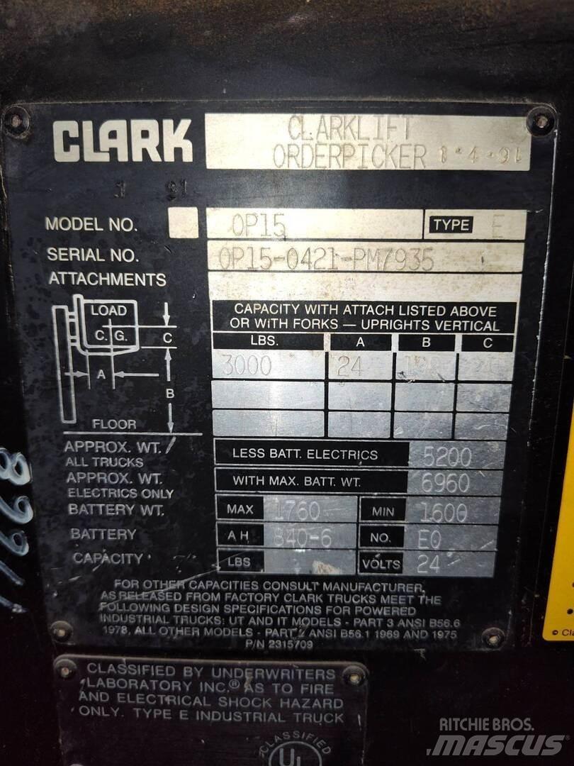 Clark OP-15 Будтехніка - Інші