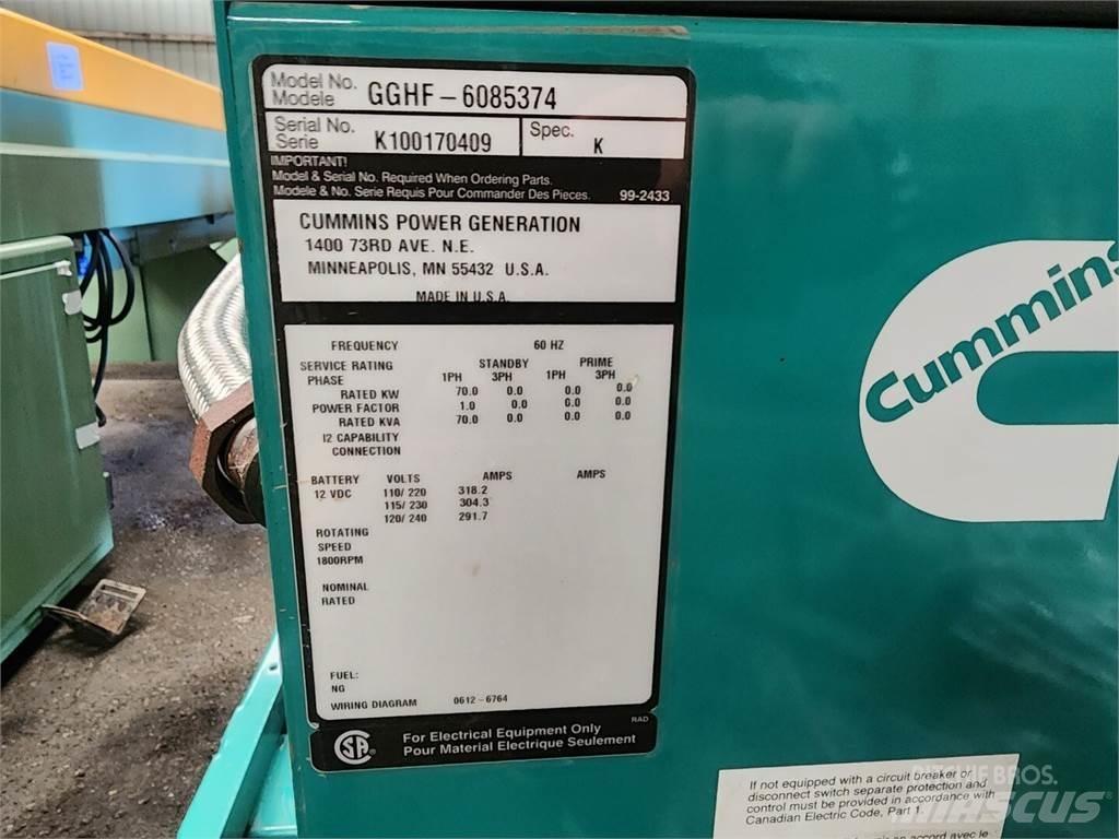 Cummins GGHF-6085374 Дизельні генератори