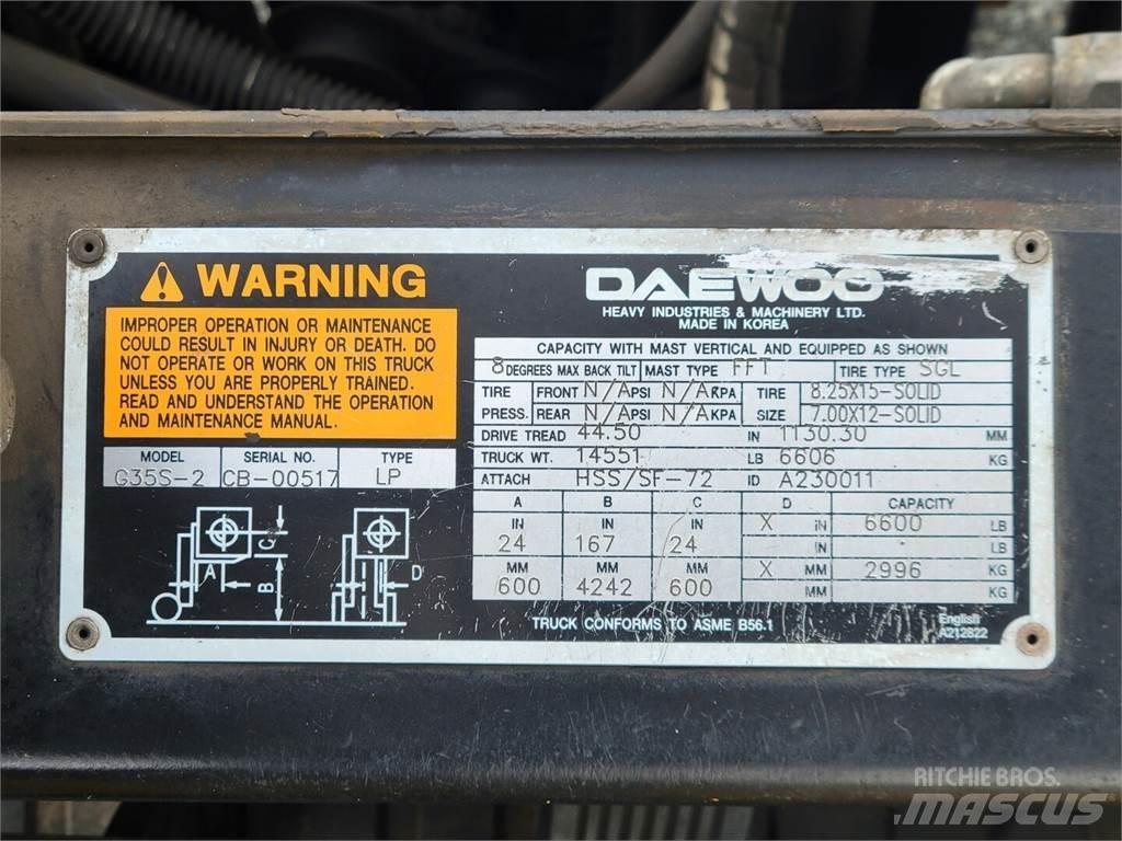 Daewoo G35S-2 Будтехніка - Інші