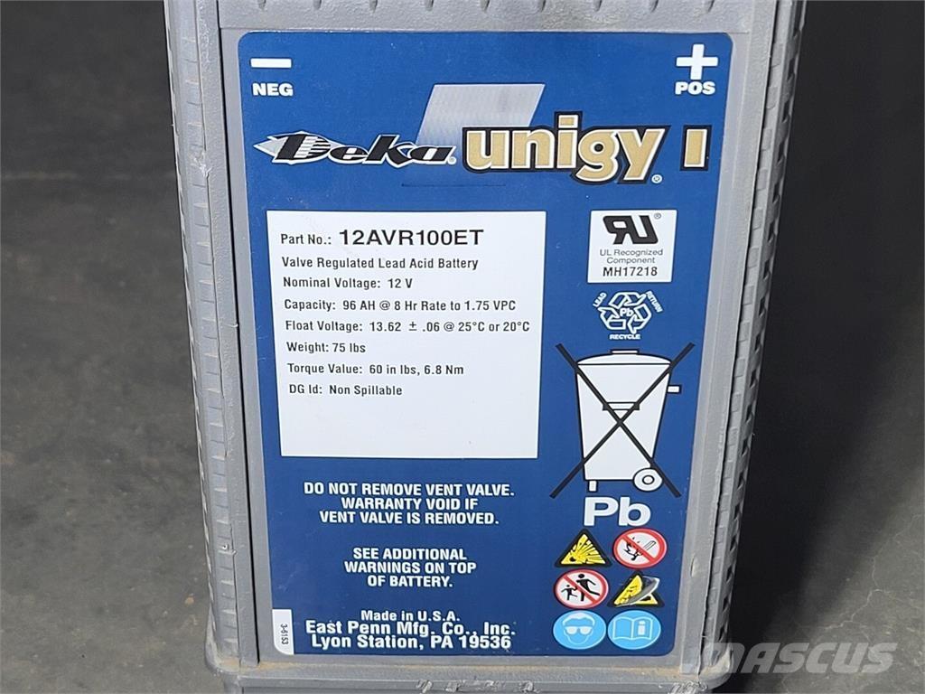  DEKA 12AVR100ET Акумуляторні батареї