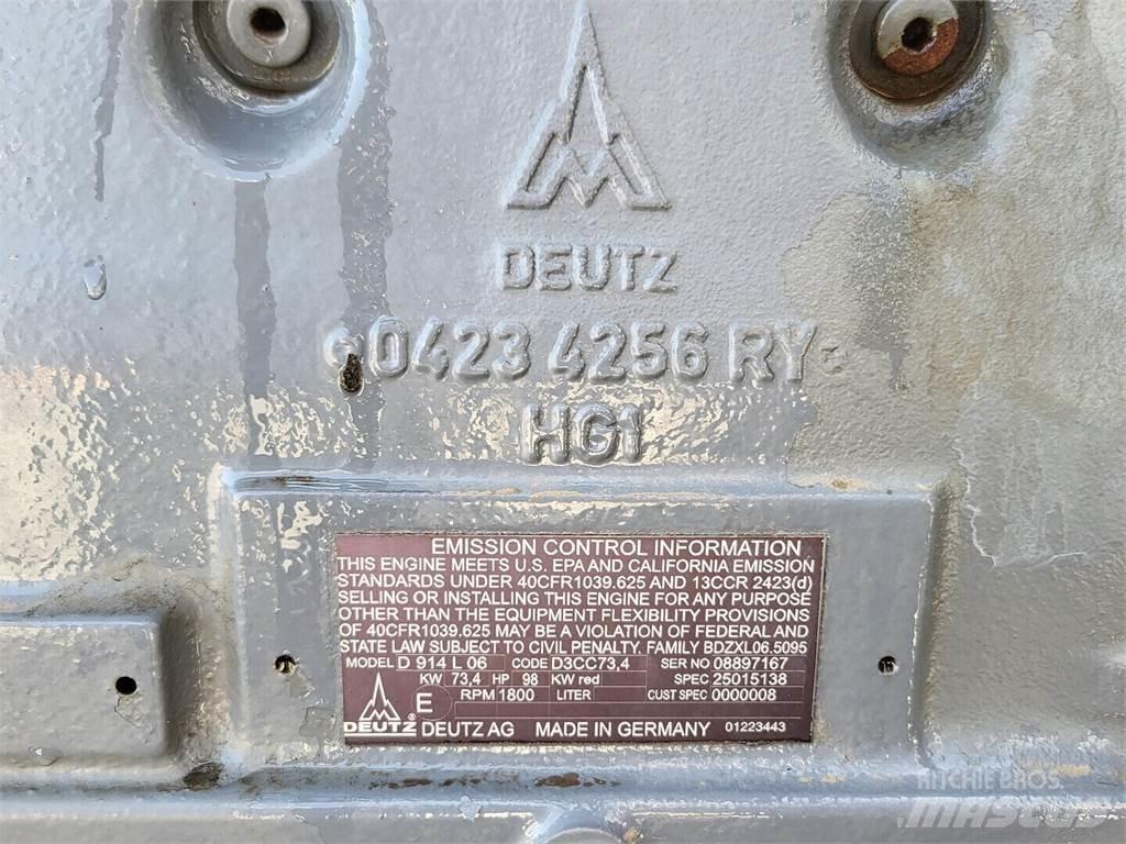 Deutz D914L06 Дизельні генератори