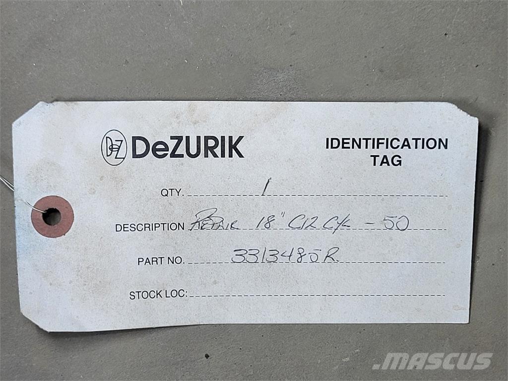  DEZURIK 3313485R Будтехніка - Інші