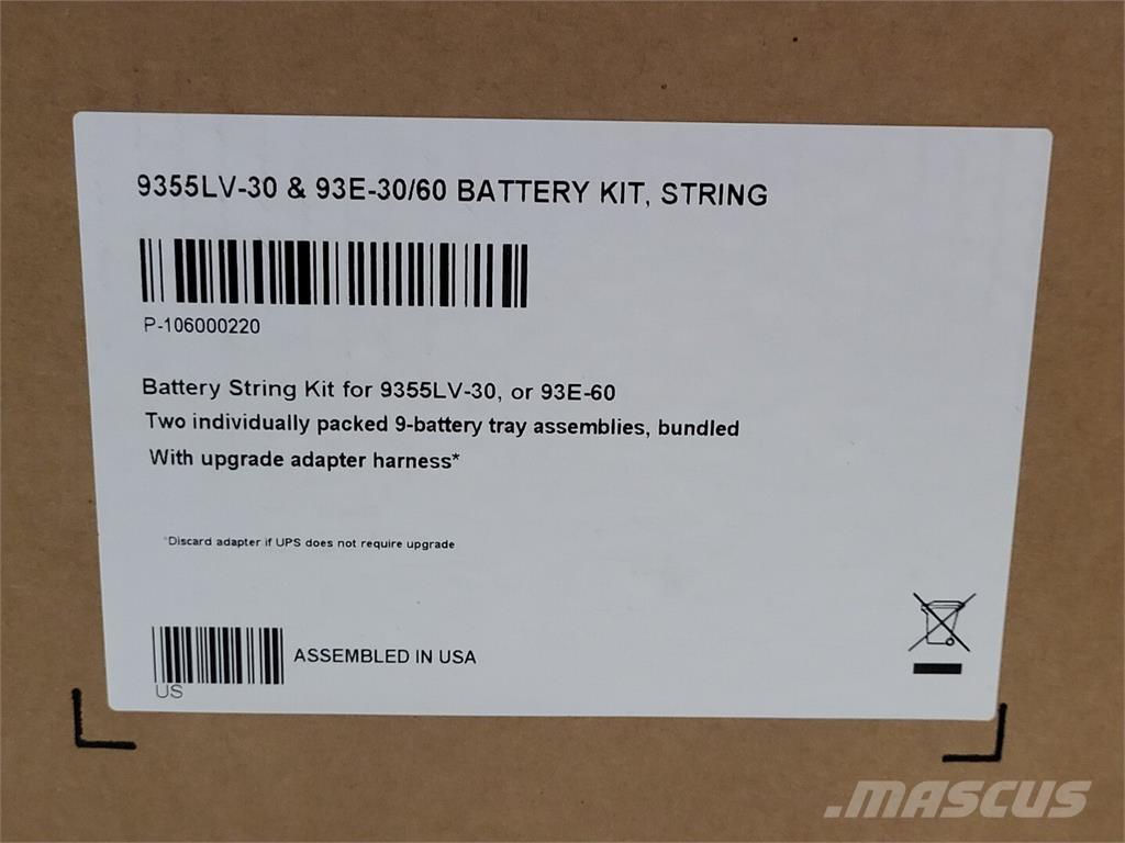 Eaton P-106000220 Акумуляторні батареї