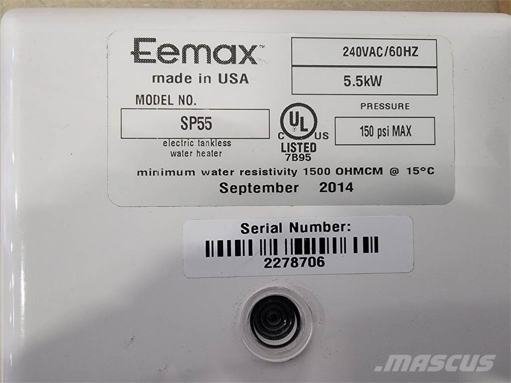  EEMAX SP55 Обладнання для прогріву і розморожування