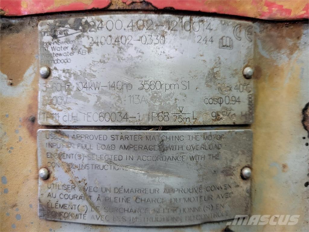 Flygt 2400.402 Гідронасоси