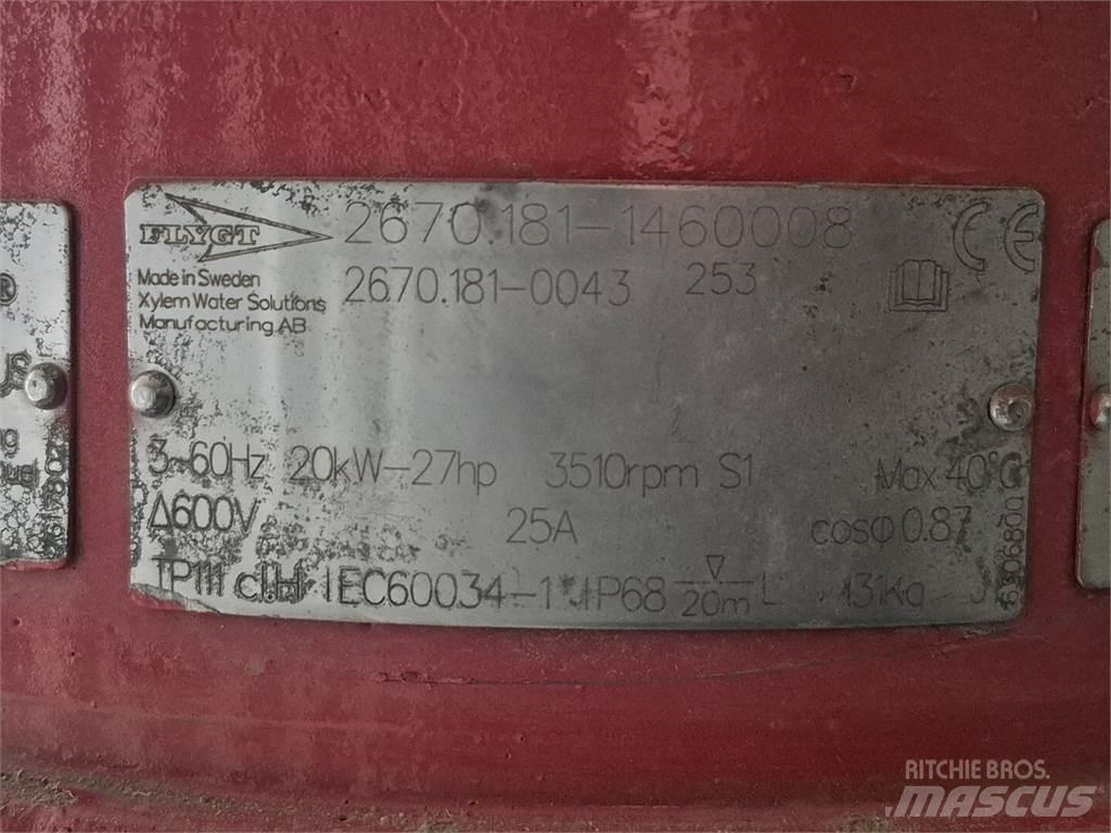 Flygt 2670.181-0043 Гідронасоси
