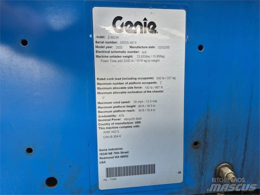 Genie Z-60/34 Колінчаті підйомники