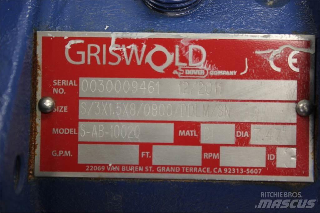  GRISWOLD S-AB-10020 Гідронасоси