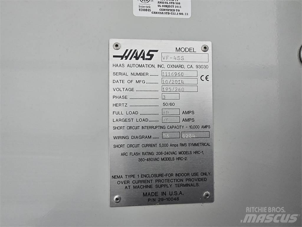 Haas VF-4SS Будтехніка - Інші