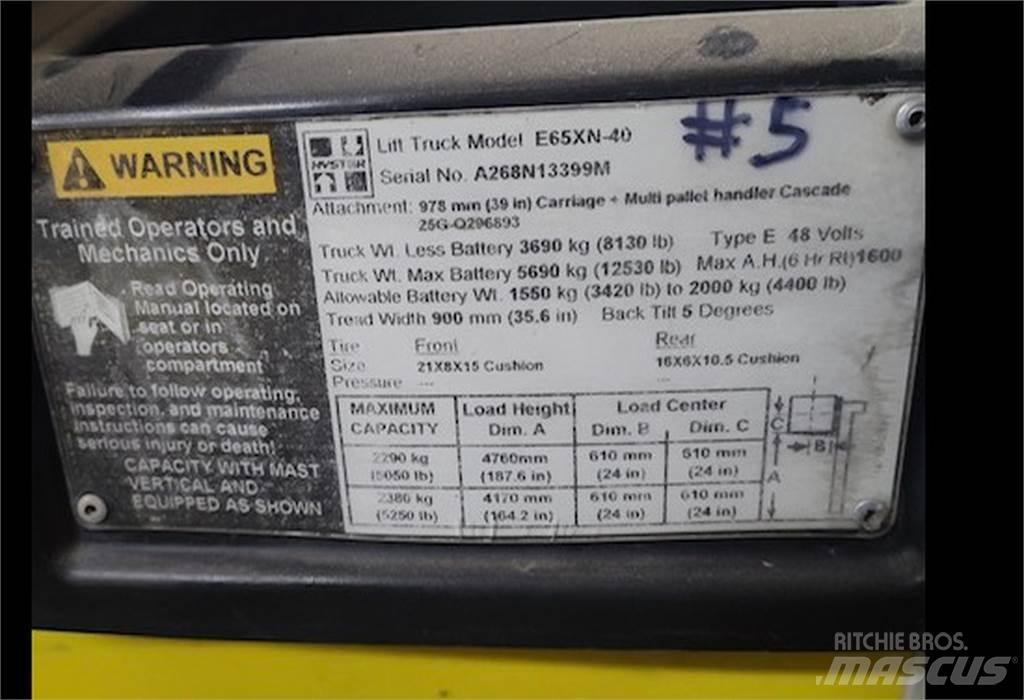 Hyster E65XN-40 Будтехніка - Інші