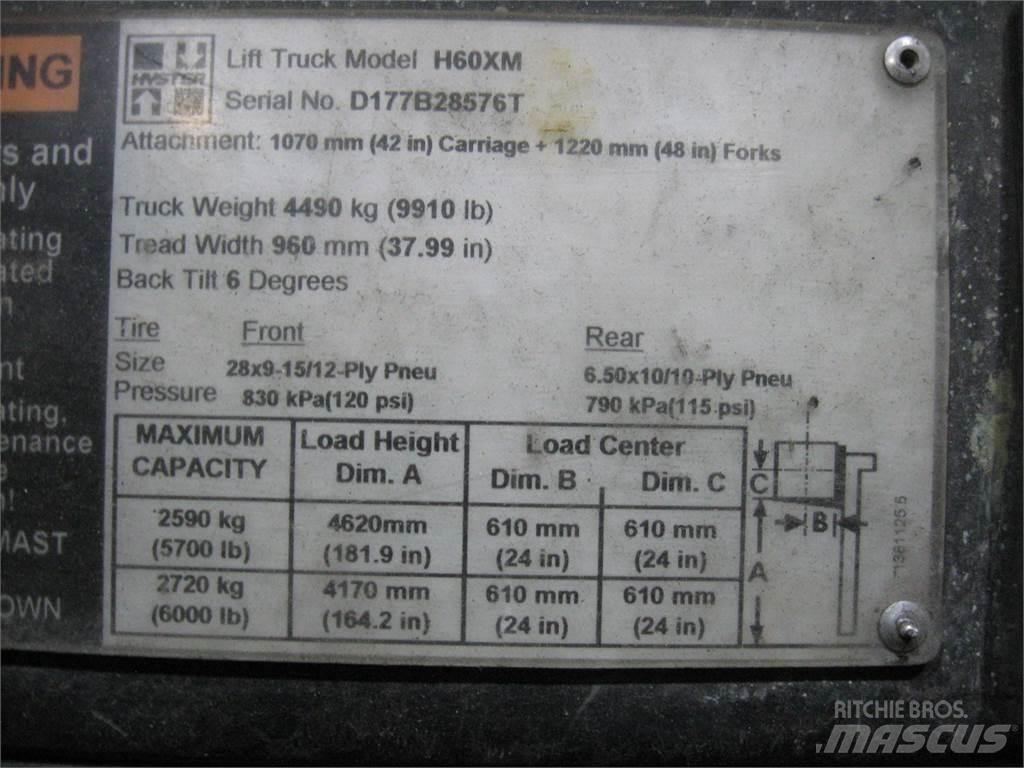 Hyster H60XM Будтехніка - Інші