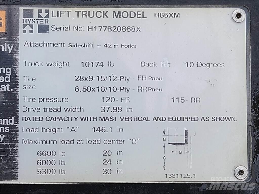 Hyster H65XM Будтехніка - Інші