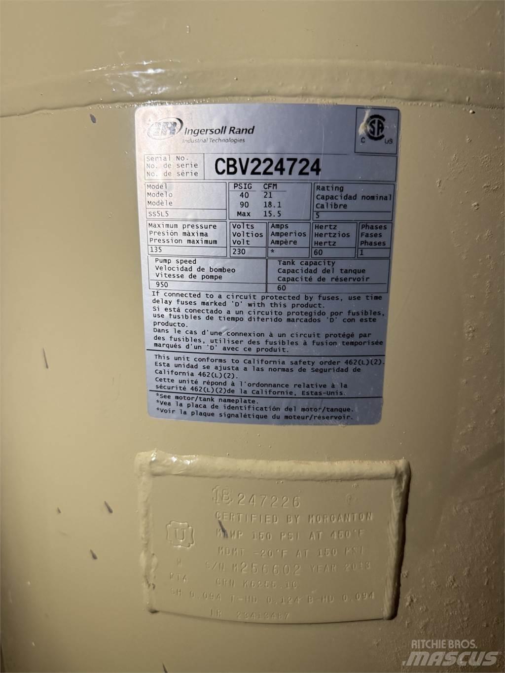 Ingersoll Rand SS5L5 Компресори
