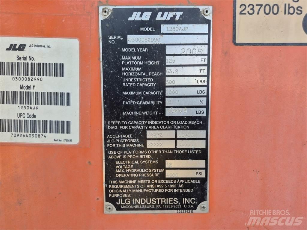 JLG 1250AJP Колінчаті підйомники
