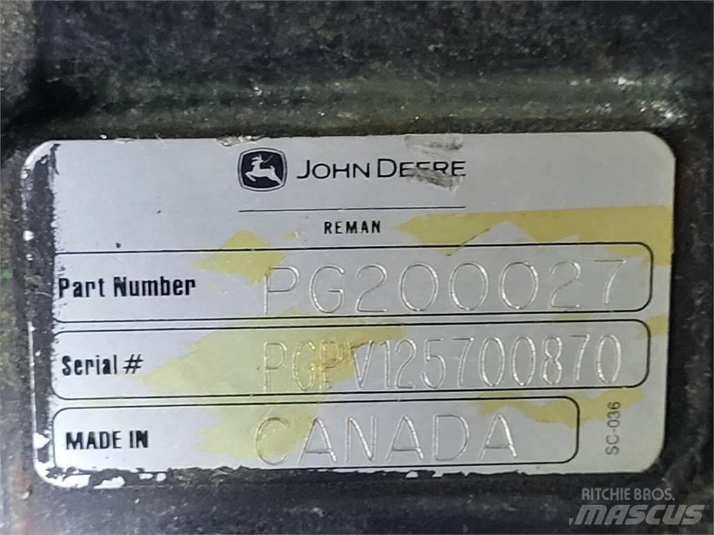 John Deere PG200027 Гідронасоси