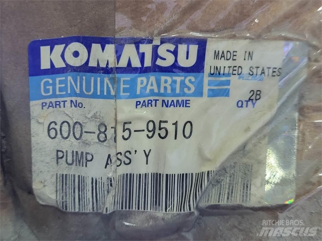 Komatsu 600-815-9510 Гідронасоси