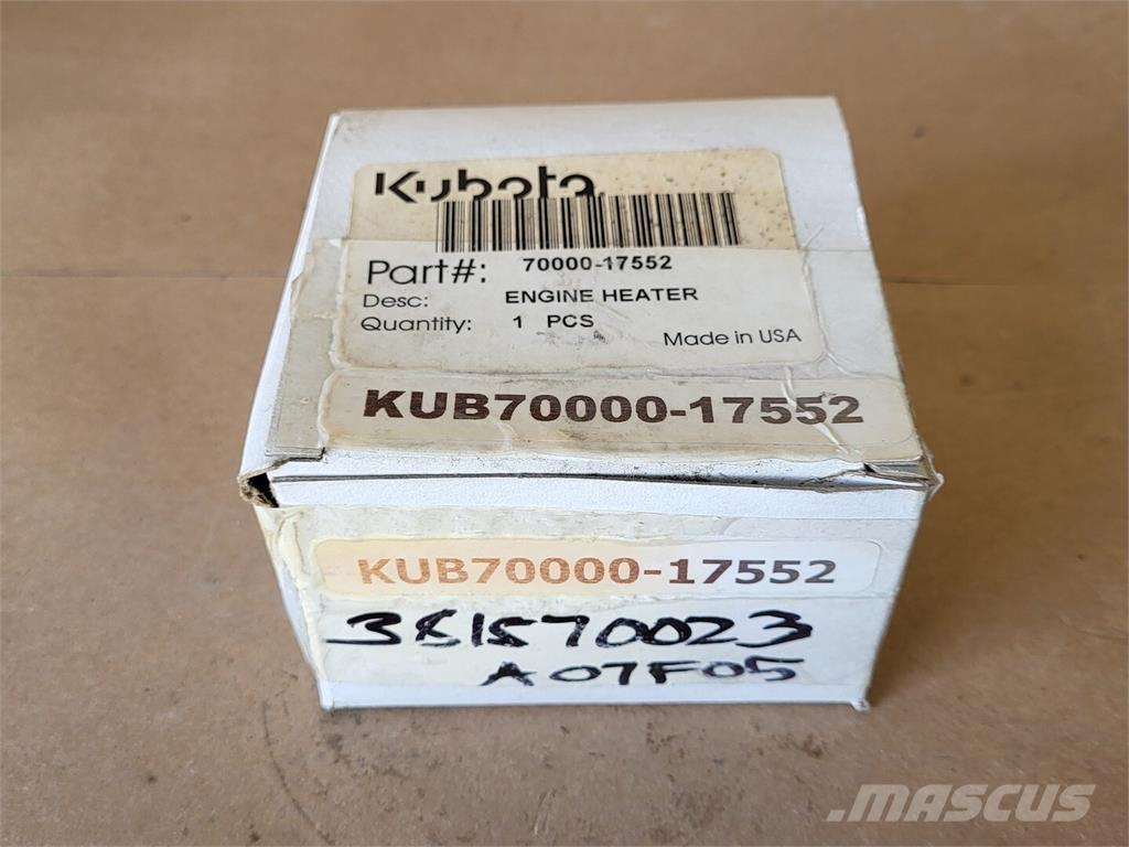 Kubota 70000-17552 Двигуни