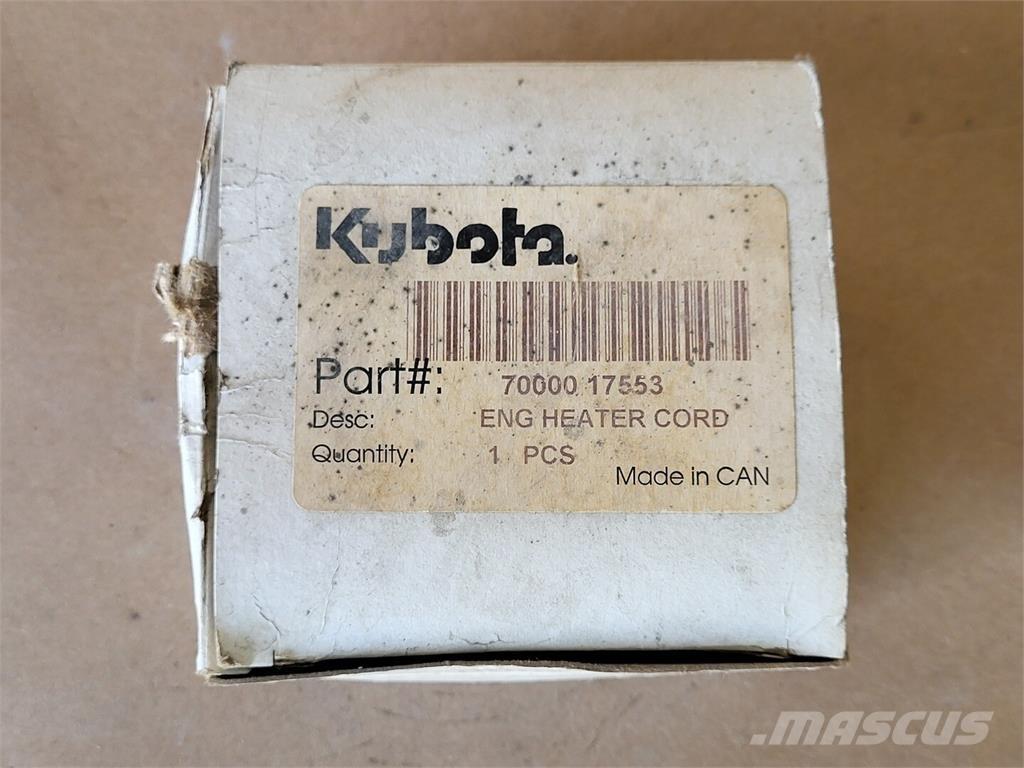 Kubota 70000-17553 Будтехніка - Інші