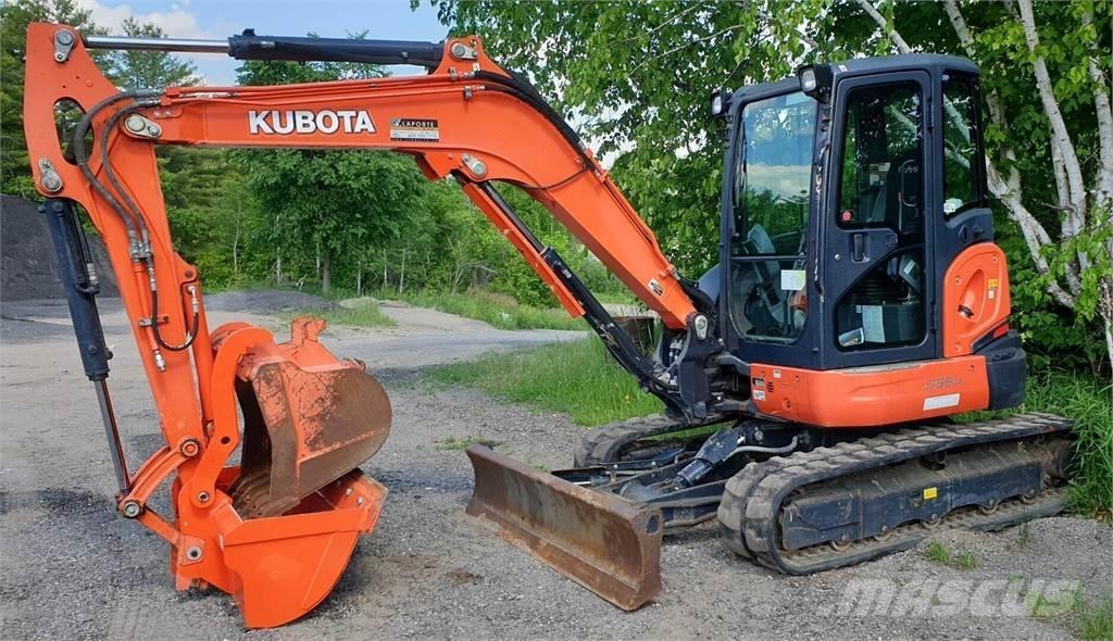 Kubota U55-4 Колісні екскаватори