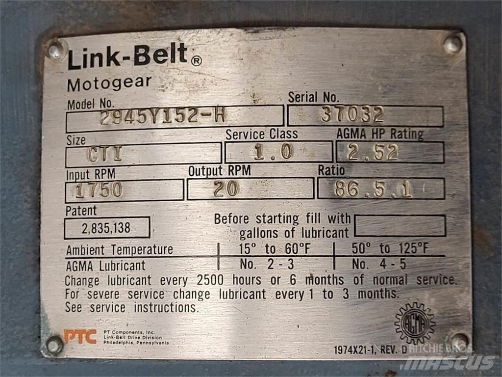 Link-Belt 2945Y152-H Будтехніка - Інші