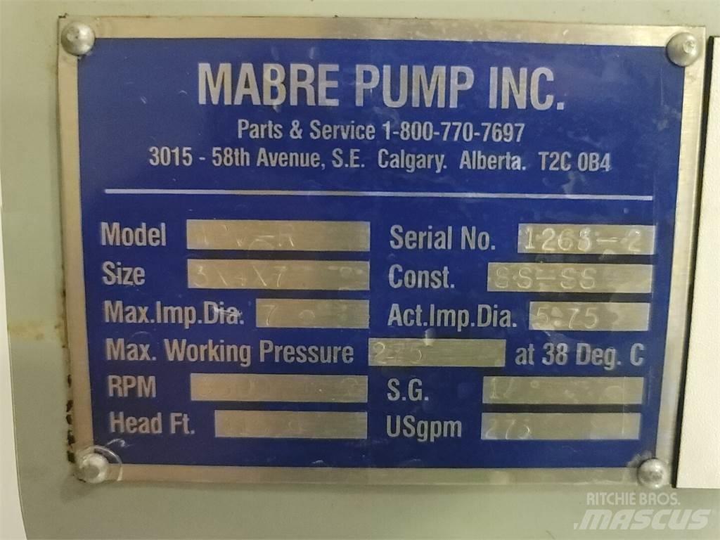  MABRE PUMP WPV-R Гідронасоси