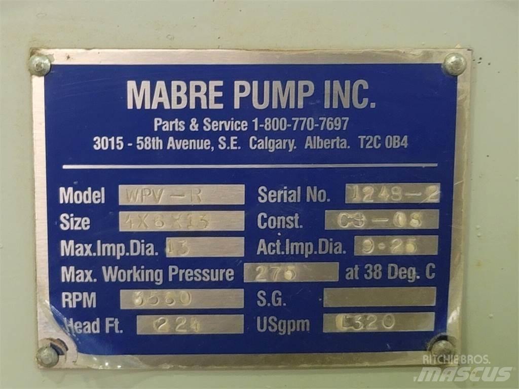 MABRE PUMP WPV-R Гідронасоси