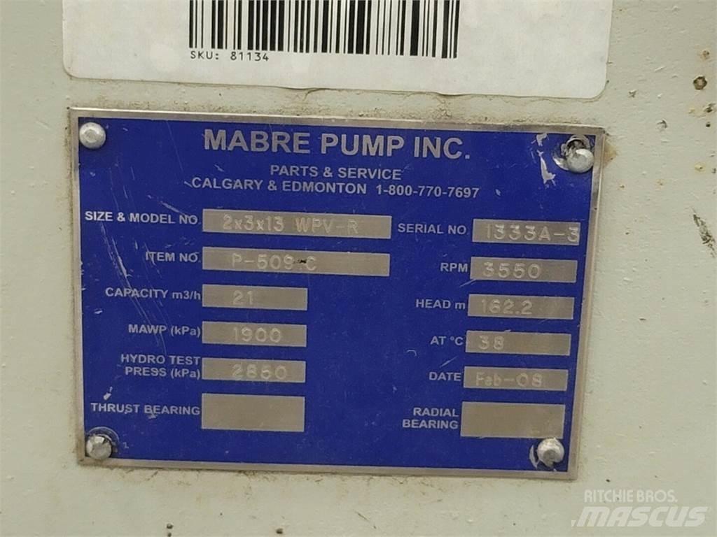  MABRE PUMP WPV-R Гідронасоси