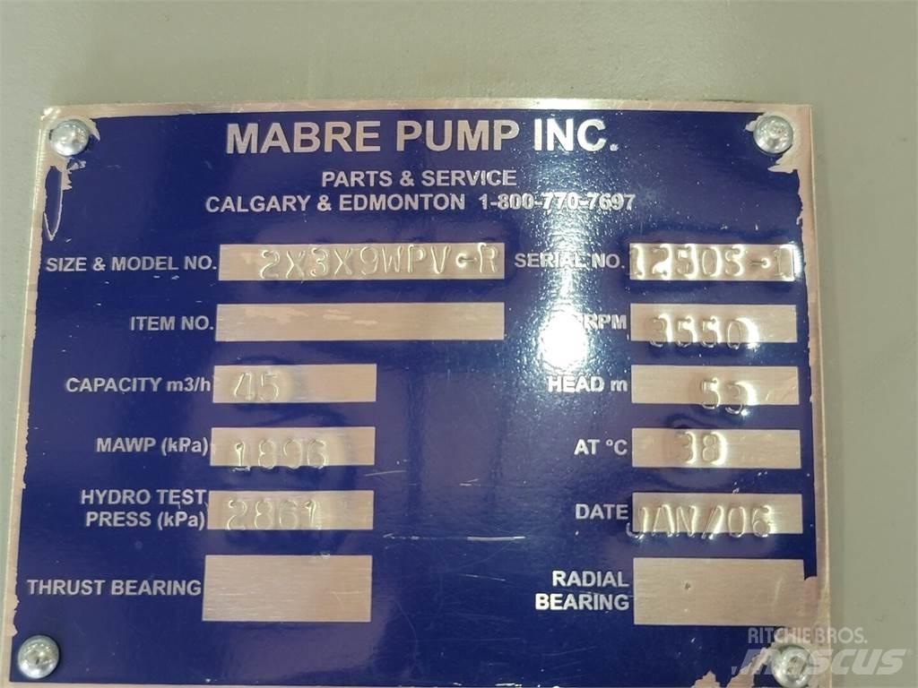  MABRE PUMP WPV-R Гідронасоси
