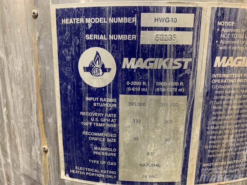  MAGIKIST HWG40 Обладнання для прогріву і розморожування