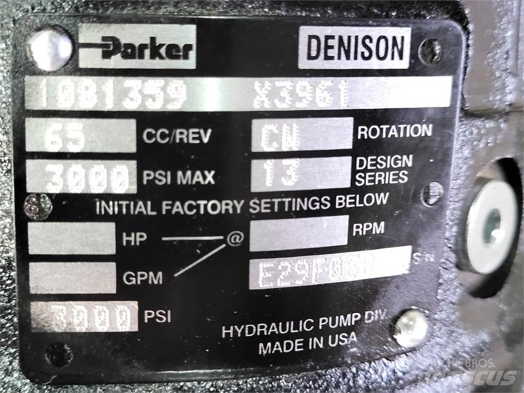 Parker 10B1359 X3961 Гідронасоси