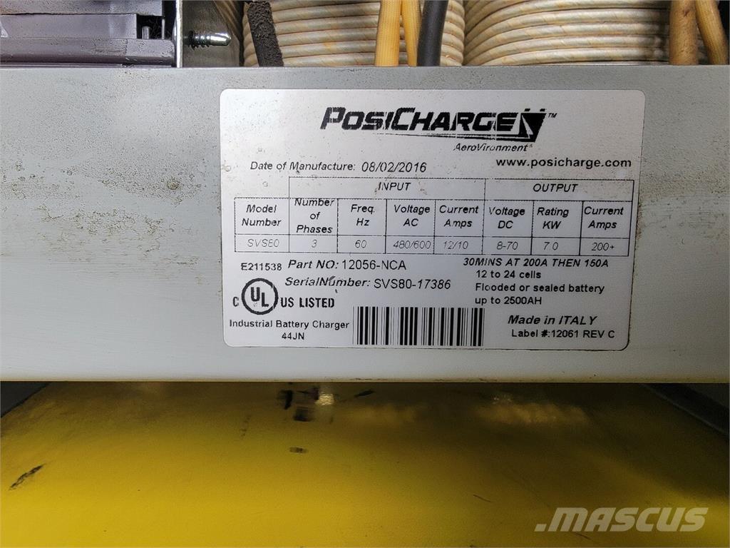  POSICHARGE SVS80 Зарядні пристрої