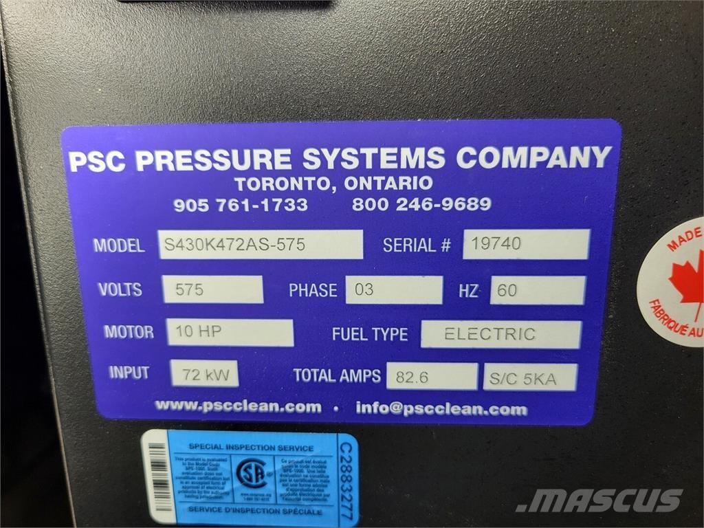  PSC S430K472AS-575 Мийні апарати низького тиску