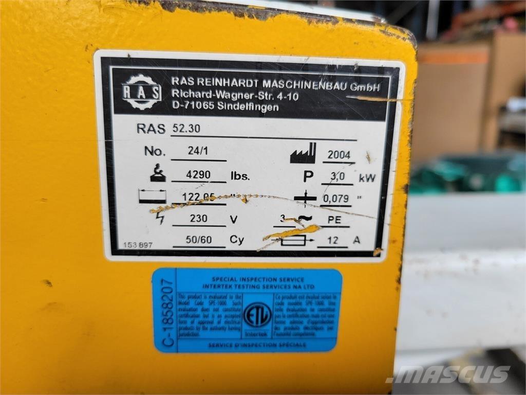  RAS 52.30 Будтехніка - Інші
