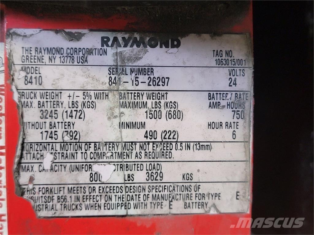 Raymond 8410 Будтехніка - Інші