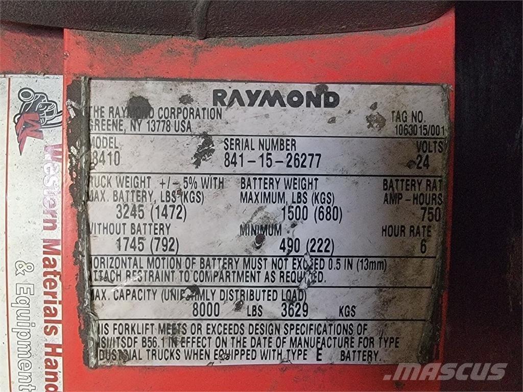 Raymond 8410 Будтехніка - Інші
