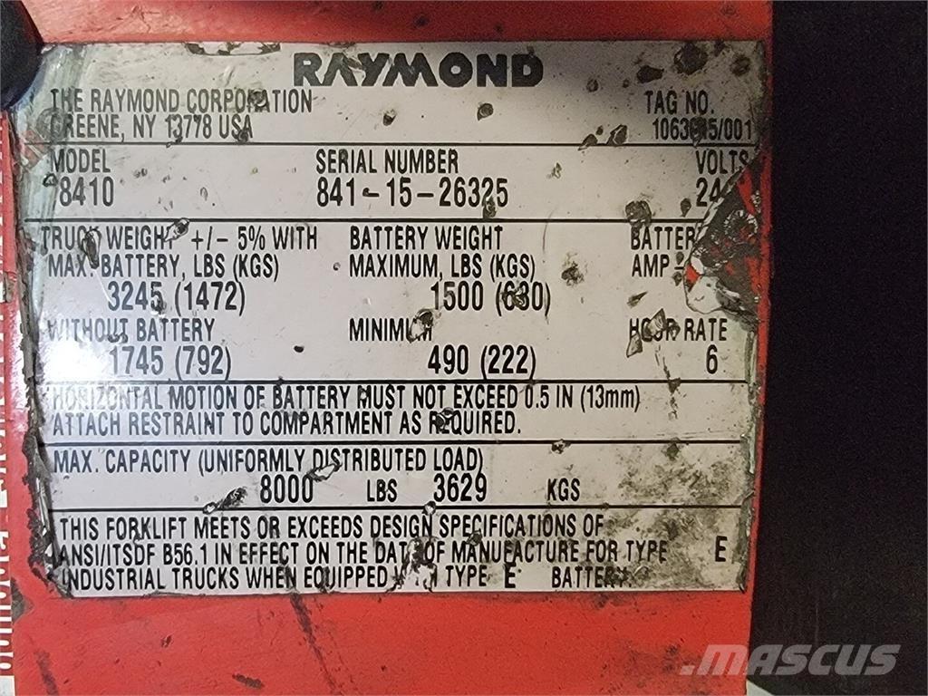 Raymond 8410 Будтехніка - Інші